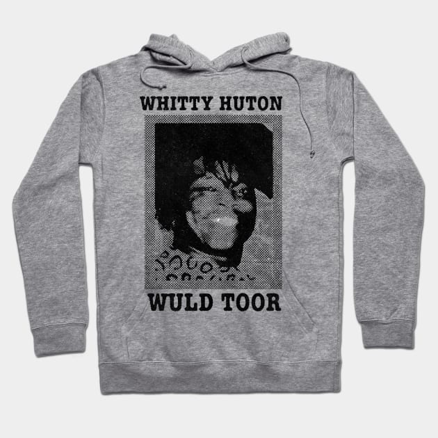 Whitty Hutton Halftone Hoodie by Resdis Materials